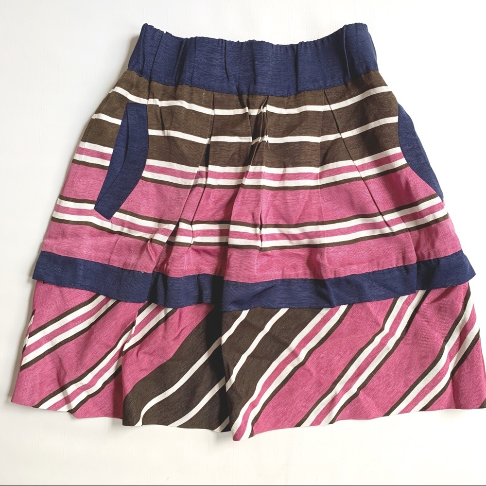 Anthropologie Maeve Multicolored Skirt